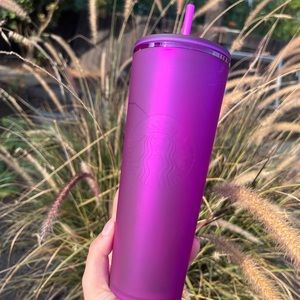 ⭐️Starbucks Purple Soft Touch Venti Iced Cup⭐️